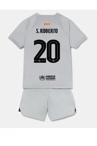 Barcelona Sergi Roberto #20 Babytruitje 3e tenue Kind 2022-23 Korte Mouw (+ Korte broeken)